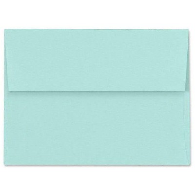 LUX A1 Invitation Envelopes 3 5/8 x 5 1/8 50/Box Seafoam LUX-4865-113-50