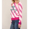 Women's Merry Everything Glitter Striped Sweater - Fate - 3 of 3