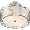 Quoizel Lighting Abode 2 - Light Semi-Flush Mount in  Polished Chrome - 3 of 4