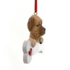 Personalized Ornament 2.75 In Puggle Dog Bone Best Friend Tree Ornaments - 2 of 2