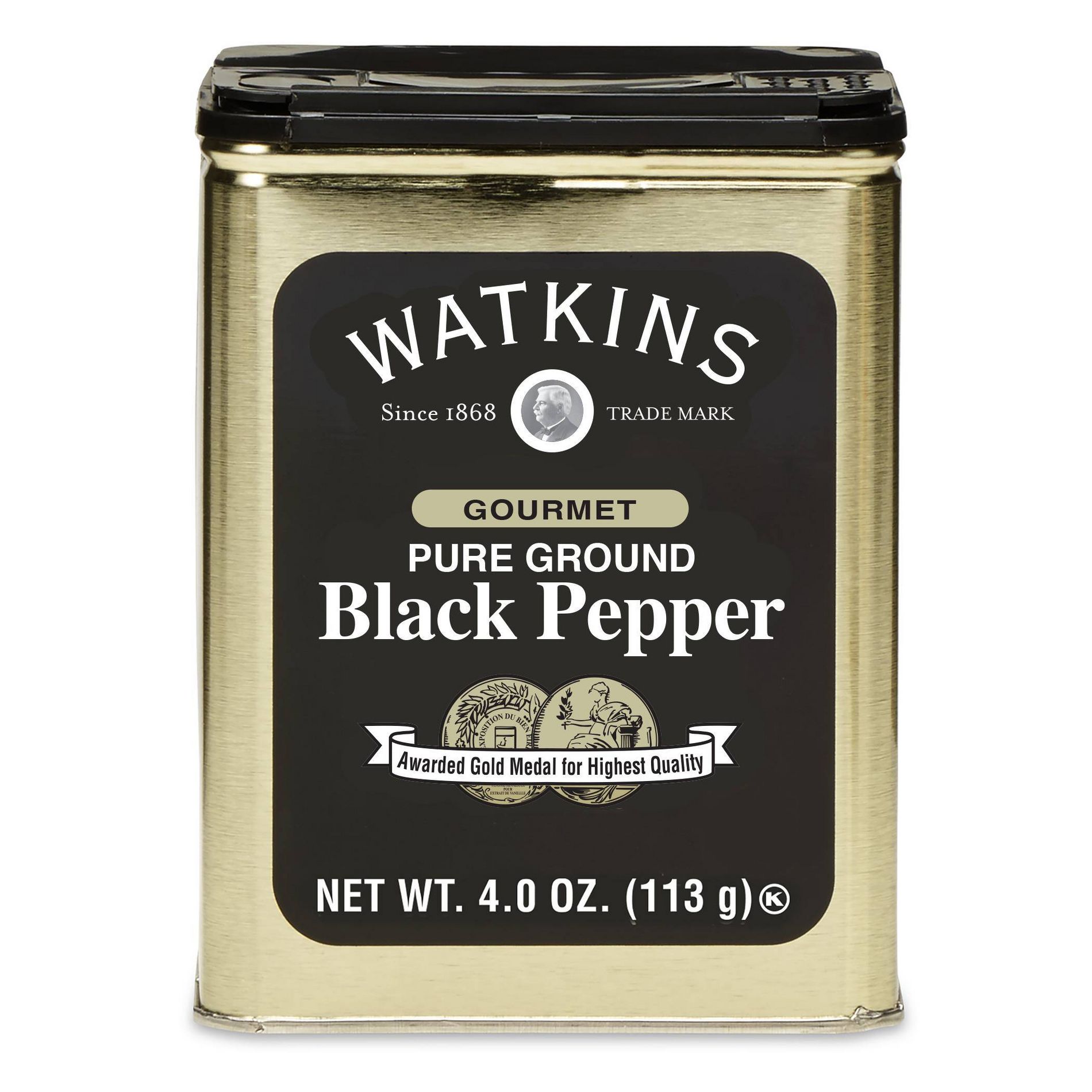 Watkins Pure Ground Black Pepper - 4oz