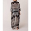 Women's Sheer Boho 3/4 Sleeve Duster - LOVESTITCH - 3 of 3
