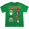 Boys' Short Sleeve Transformers Christmas Santa Robots T-Shirt - 2 of 4