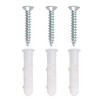 Yescom™ 2 Positions 1" Flag Pole Bracket Wall Mount Flagpole Holder Home Outdoor Silver - 4 of 4