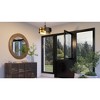 Urban Ambiance Luxury Contemporary Chandelier 15.375''H x 19''W,  Midnight Black Finish,  Gambier Collection, UHP3862 - 2 of 4