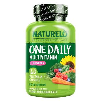 NATURELO One Daily Multivitamin Vegan Capsule for Women - 60ct