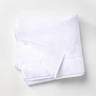 Diamond Border Terry Hand Towel Black/white - Threshold™ : Target