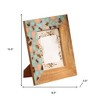 HomeRoots 5" x 7" Natural And Gray Faux Terrazzo Wood And Resin Tabletop Picture Frame - 3 of 4