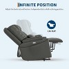 Electric Power Lift Recliner Chair Sofa, Power Lift Chair for Seniors, 3 Adjustable Positions, Side Storage Pockets and Cup Holders - 2 of 4