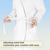 Catalonia Womens Comfy Lightweight Summer Long Robe, Ultra-Soft Breathable Bathrobe with Pockets, Shawl Collar Women Matching Robes, Gift for Moms - 4 of 4
