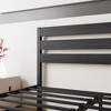 Queen Size Platform Bed with Wooden Headboard - 4 of 4