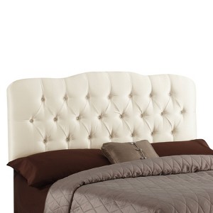 Skyline Furniture Seville Faux Silk Upholstered Headboard - 1 of 4