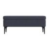 Large Modern Storage Bench - HomePop - 3 of 4