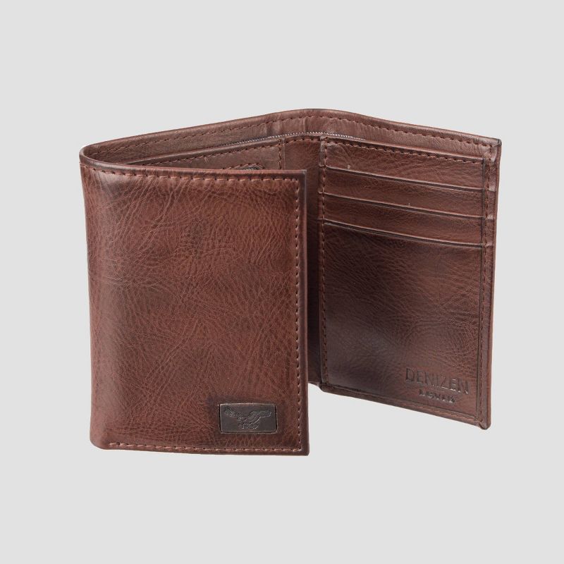 DENIZEN&#174; from Levi&#39;s&#174; RFID Thin Trifold Wallet - Brown, 2 of 5