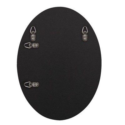 Elegant Oval Frameless Full-Length Mirror, 9"x13"