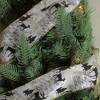 Northlight Pack of 12 White and Black Playful Reindeer Christmas Wired Craft Ribbons - 2.5" x 120 Yards - 3 of 3
