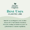 Simply Organic, Sheet Pan Seasoning Mix, Cilantro Lime, 0.71 oz - 3 of 4