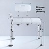 Transfer Bench for Bathtub - Adjustable Shower Chair for Elderly and Disabled, Holds Up to 400 lbs, Safe and Easy Transfer, White - MedicalKingUsa - 4 of 4
