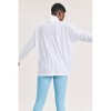 Women's Dropped Shoulder Turtleneck Pullover - mono b - 4 of 4