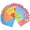 Kids Valentines Day Cards for School Exchange Gifts (24ct)- Fantasy Fortune Teller Kits w Matching Envelopes- Pre-Folded Boys & Girls Paper Origami - 2 of 4