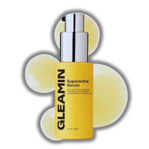 Gleamin 15% Vitamin C Superactive Serum (Vegan & Cruelty Free) | Multi-Active Vitamin C Face Serum: Powered by 15% Vitamin C (1 oz) - 1 of 3