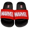 Adult Marvel Comics Title Logo Slide Sandals - 4 of 4