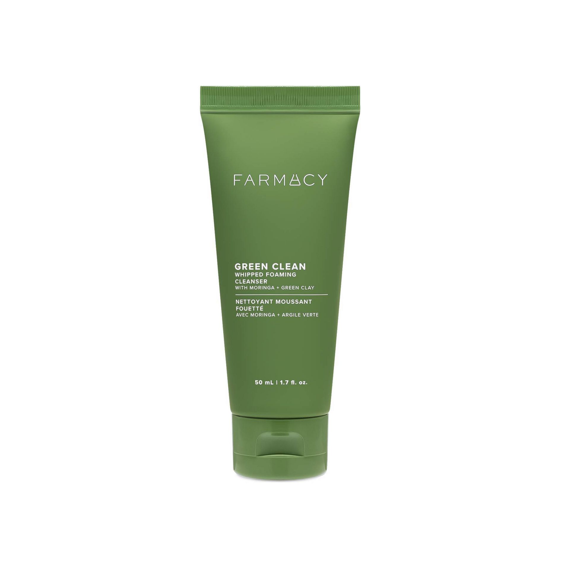 Farmacy Green Clean Whipped Foaming Facial Cleanser - Travel Size - 1.7 fl oz - Ulta Beauty: Normal, Oily, Combination Skin, With Papaya Enzyme