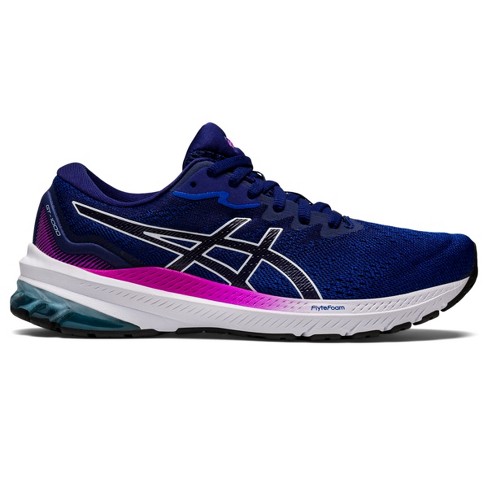 Asics Women s Gt 1000 11 d Running Shoes 12w Blue Target