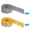 Unique Bargains Polyester Volleyball Grosgrain Gift Wrapping Craft Ribbon 2 Roll - 3 of 4