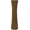 Memoi Women's Neutral Ribbed Knit Essential Boot Socks - 2 of 4