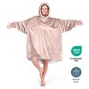 The Bare Homey - Adult Wearable Blanket - Fleece Side Pockets - 4 of 4