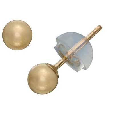 Giorgio Di Vicenza 14K Yellow Gold 5mm Ball Earrings