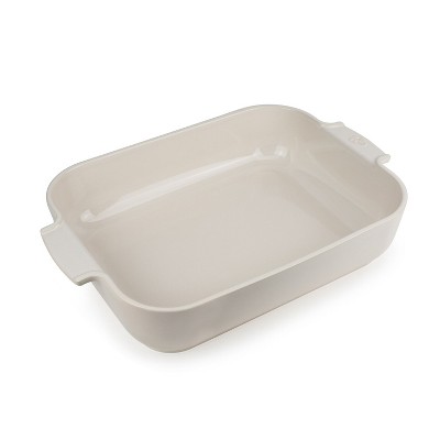 Peugeot Appolia Creme Ceramic 5.5 Quart Rectangular Baking Dish