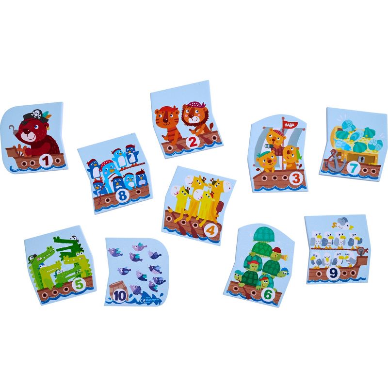 HABA Numbers Puzzle In Net - 10 Piece Counting Bath Toy, 2 of 5