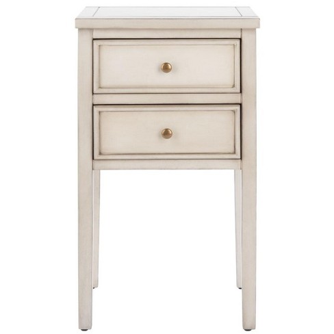 Toby Accent Table with Storage Drawers  - Safavieh - image 1 of 4