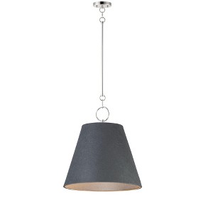 Maxim Lighting Acoustic 1 - Light Pendant in  Polished Nickel - 1 of 2