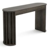 Resenkos Entryway Table, Console Sofa Table,59" Console Table, Modern Accent Table Sofa Table Brown - 4 of 4
