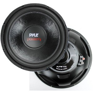 Pyle PLPW15D 15" 2000 Watt 4-Ohm DVC Power Car Audio Subwoofer Sub Woofer - 1 of 4