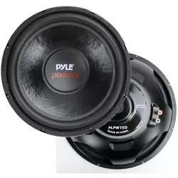 Pyle PLPW15D 15" 2000 Watt 4-Ohm DVC Power Car Audio Subwoofer Sub Woofer