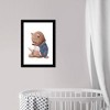15" x 21" Storyteller Bear Animals Framed Art Print - Wynwood Studio: Modern Decor, Baby Animals Theme, Digital Art, Black Frame - 3 of 4