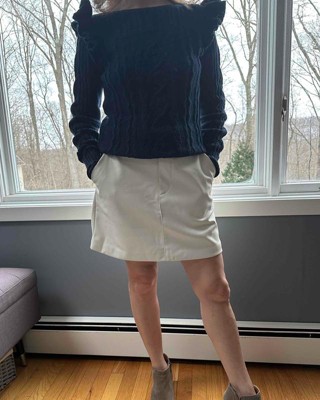 Faux Leather Skirt – Elmozene