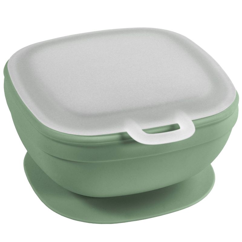  Re-Play Silicone Suction Bowl with Lid, 1 of 6