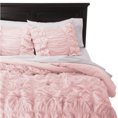 Rizzy Home Knots Texture Comforter Set Pink Queen Target