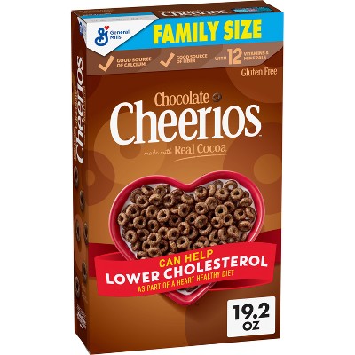 General Mills Family Size Chocolate Cheerios Cereal - 19.2oz