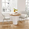 Folding Chairs with Padded Cushions, Hold Up to 350 Pounds, Suitable for Dining Room, Home Office, Indoor and Outdoor Events - 4 of 4