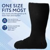 Impresa Extra Wide Socks for Men and Women - 2 Pairs - Ideal for Lymphedema, Swollen Feet, Legs, and Calves - 3 of 4