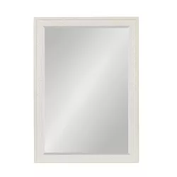 29" x 41" Alysia Framed Wall Mirror White - Kate and Laurel