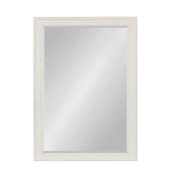 Alysia Framed Wall Mirror White - Kate & Laurel All Things Decor