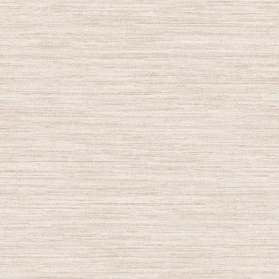 Tempaper Faux Horizontal Grasscloth Peel and Stick Wallpaper