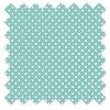 Bacati - Love Aztec Grey/Mint Grey Hello Embroidered Blanket - 3 of 4